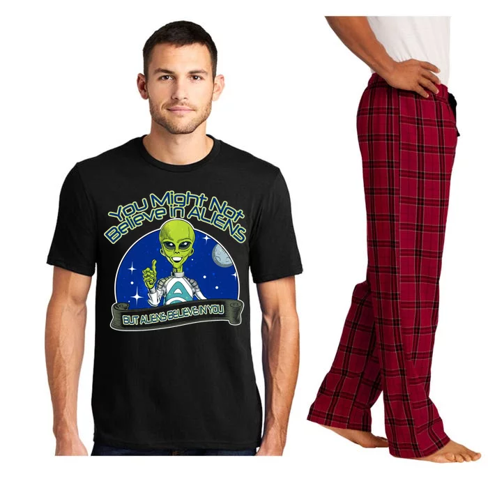 Aliens Believe In You Pajama Set