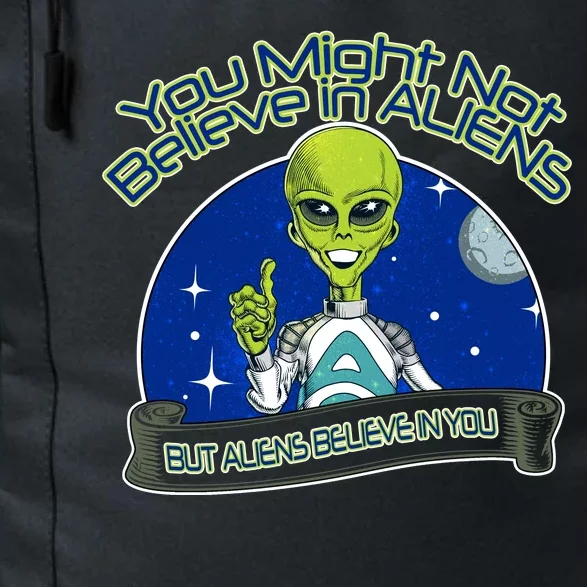 Aliens Believe In You Daily Commute Backpack