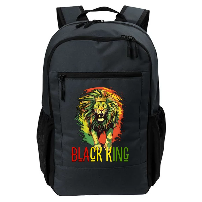 African Lion Junenth Black King Gift Daily Commute Backpack