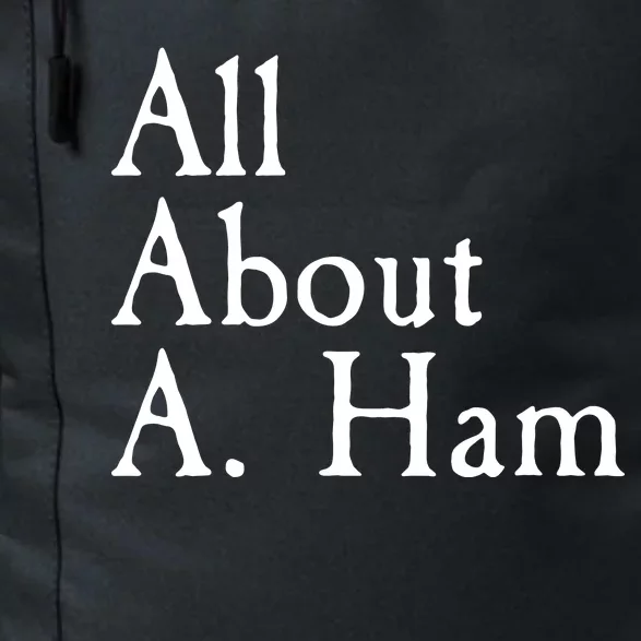 All About A. Ham Daily Commute Backpack