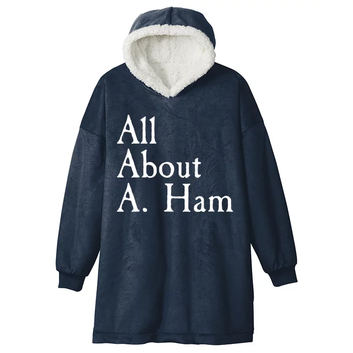 All About A. Ham Hooded Wearable Blanket