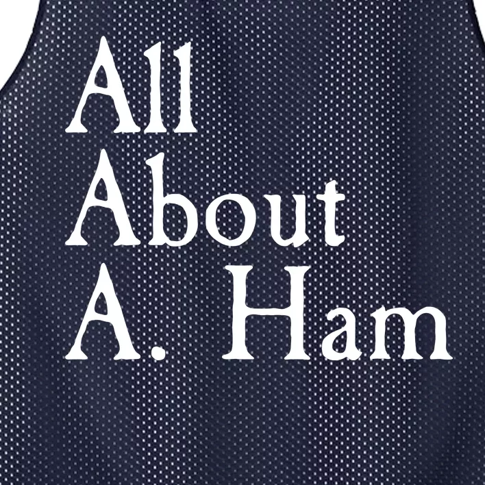 All About A. Ham Mesh Reversible Basketball Jersey Tank