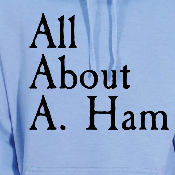 All About A. Ham Unisex Surf Hoodie