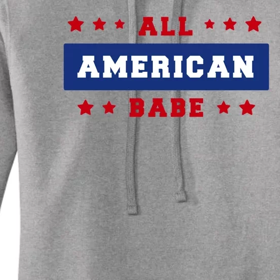 All American Babe Women's Pullover Hoodie