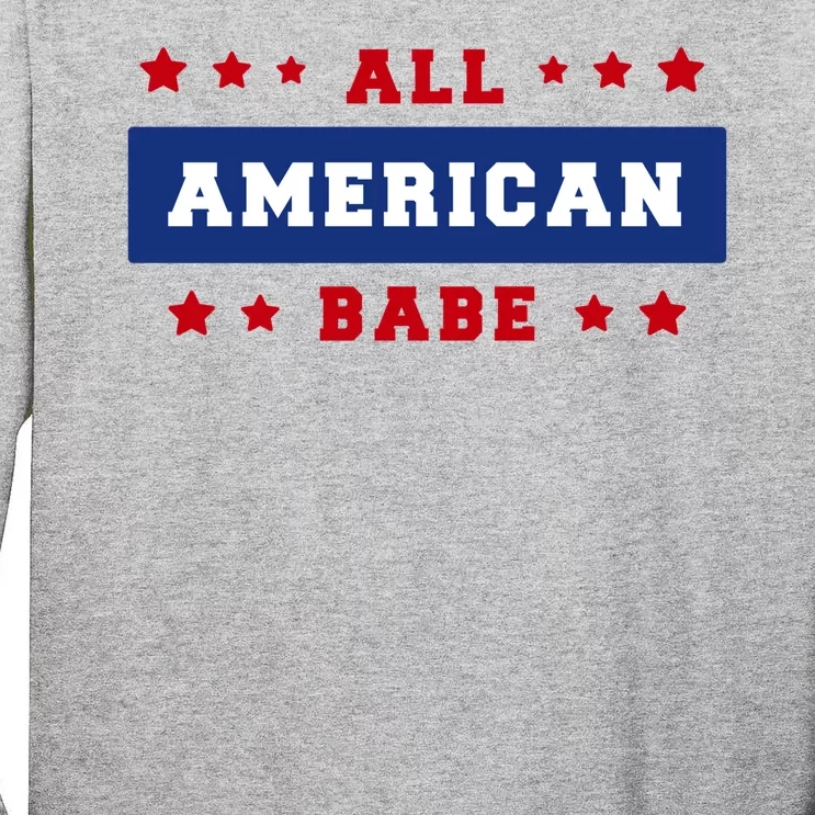 All American Babe Tall Long Sleeve T-Shirt