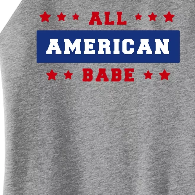 All American Babe Women’s Perfect Tri Rocker Tank