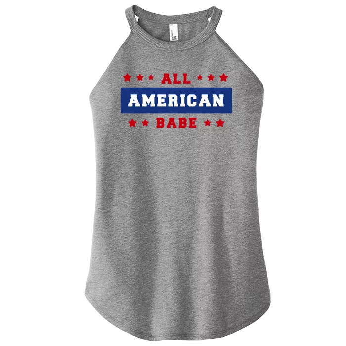 All American Babe Women’s Perfect Tri Rocker Tank