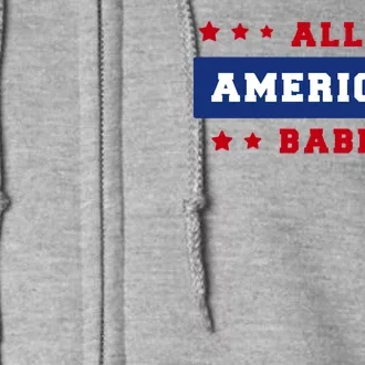 All American Babe Full Zip Hoodie