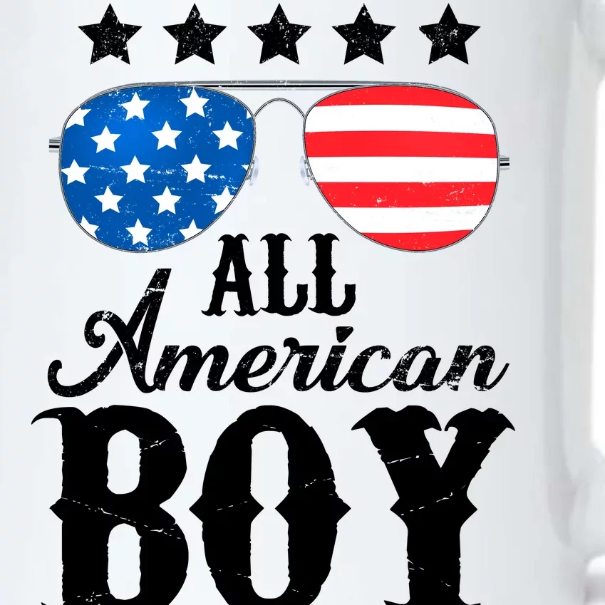 All American Boy Black Color Changing Mug