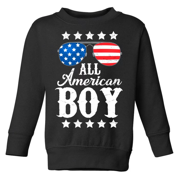 All American Boy Toddler Sweatshirt