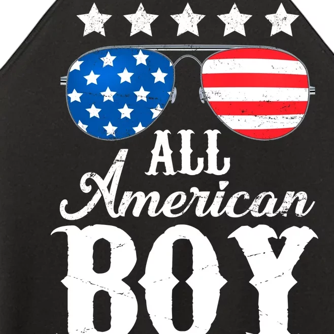 All American Boy Women’s Perfect Tri Rocker Tank