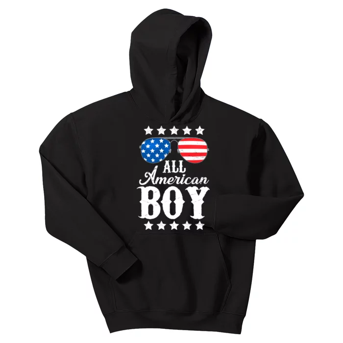 All American Boy Kids Hoodie