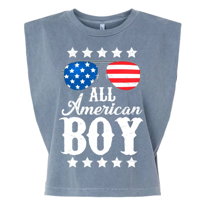 All American Boy Garment-Dyed Women's Muscle Tee