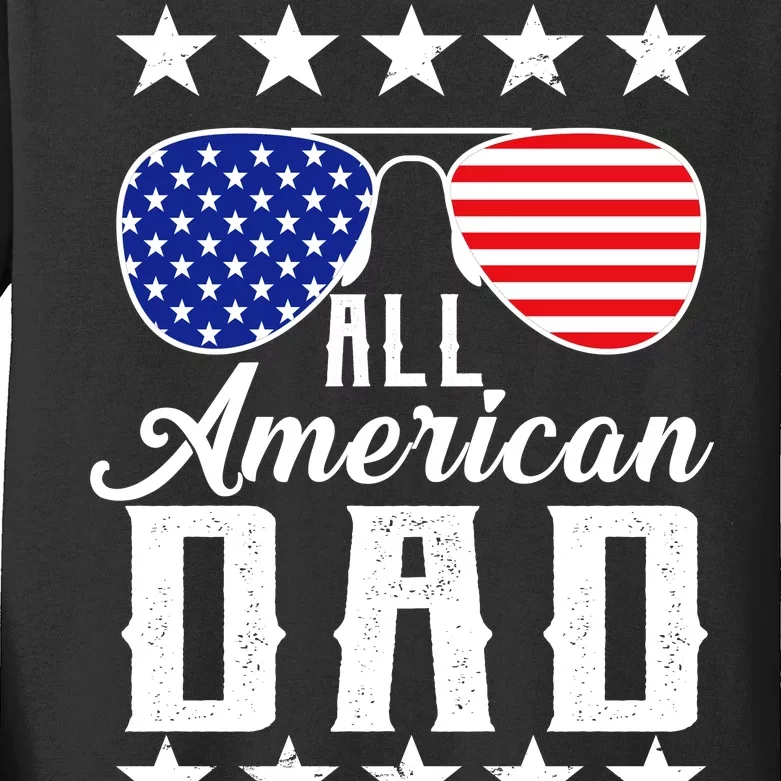 All American Dad Kids Long Sleeve Shirt