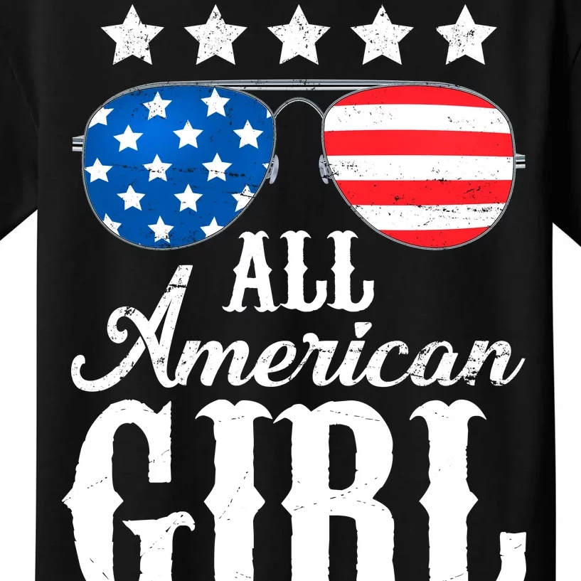 All American Girl Kids T-Shirt