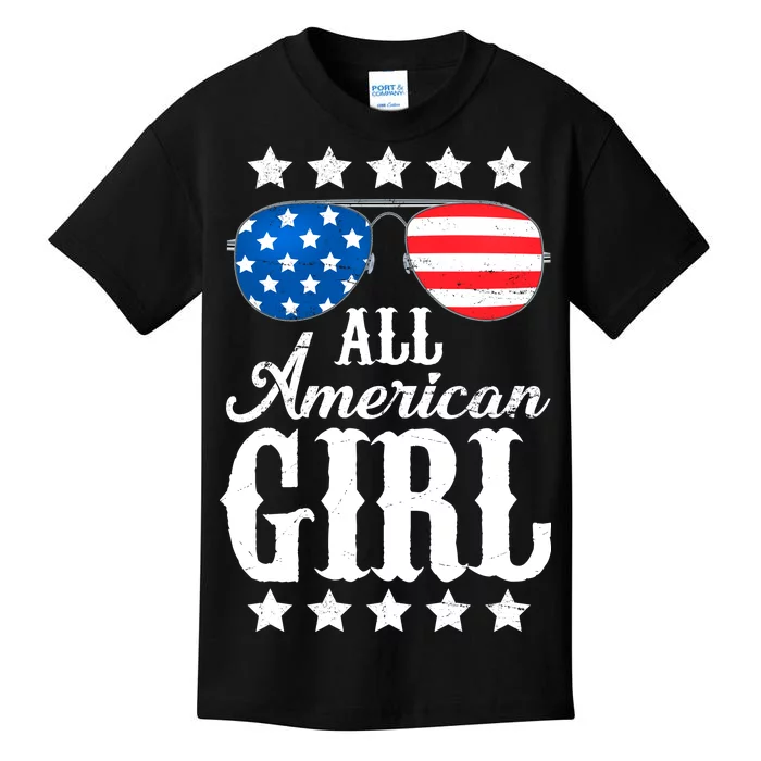 All American Girl Kids T-Shirt