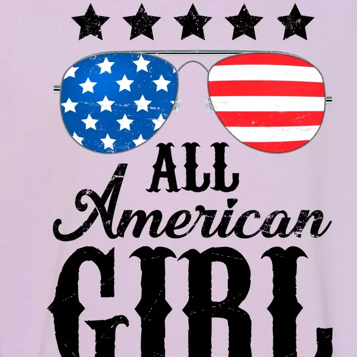 All American Girl Garment-Dyed Sweatshirt