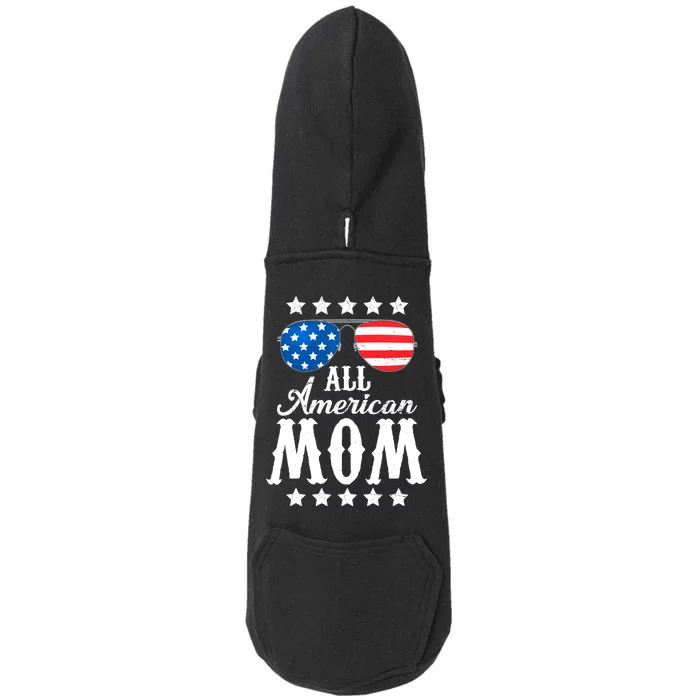 All American Mom Doggie 3-End Fleece Hoodie