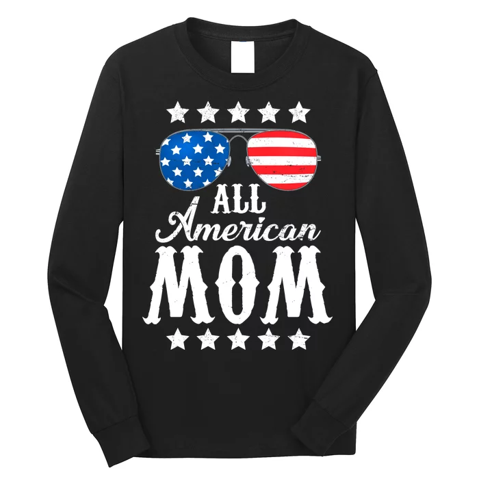 All American Mom Long Sleeve Shirt