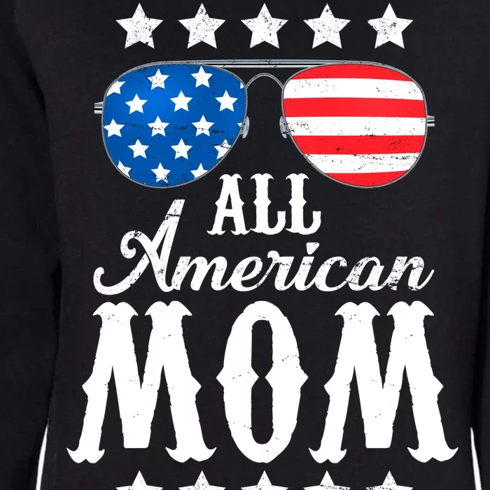 All American Mom Womens California Wash Sweatshirt