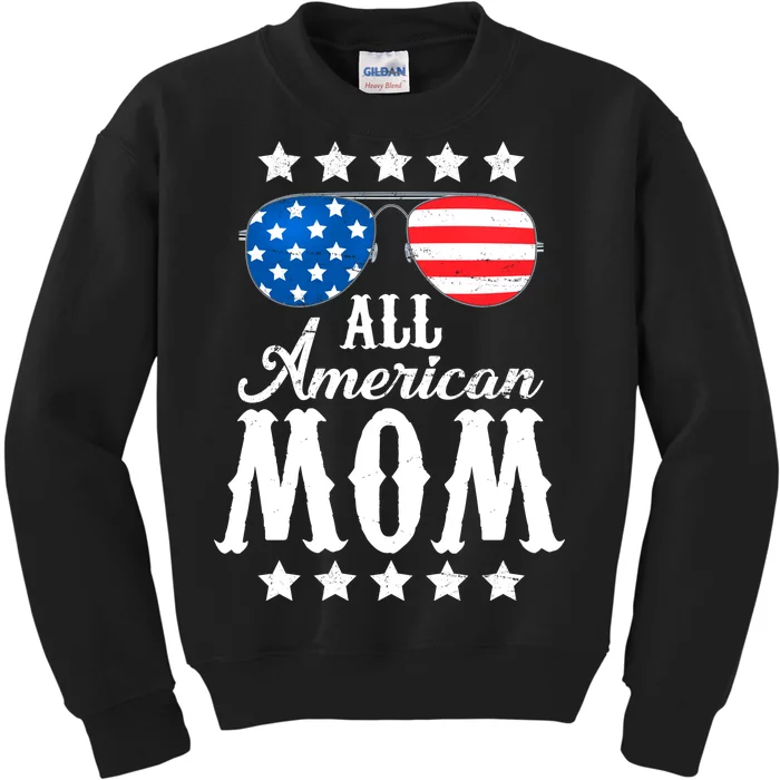 All American Mom Kids Sweatshirt