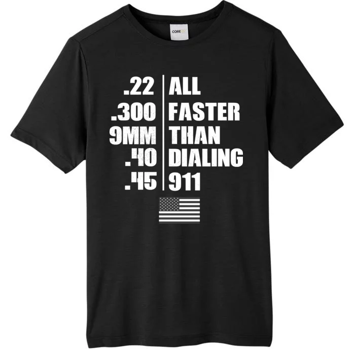 All Faster Than Dialing 911 ChromaSoft Performance T-Shirt