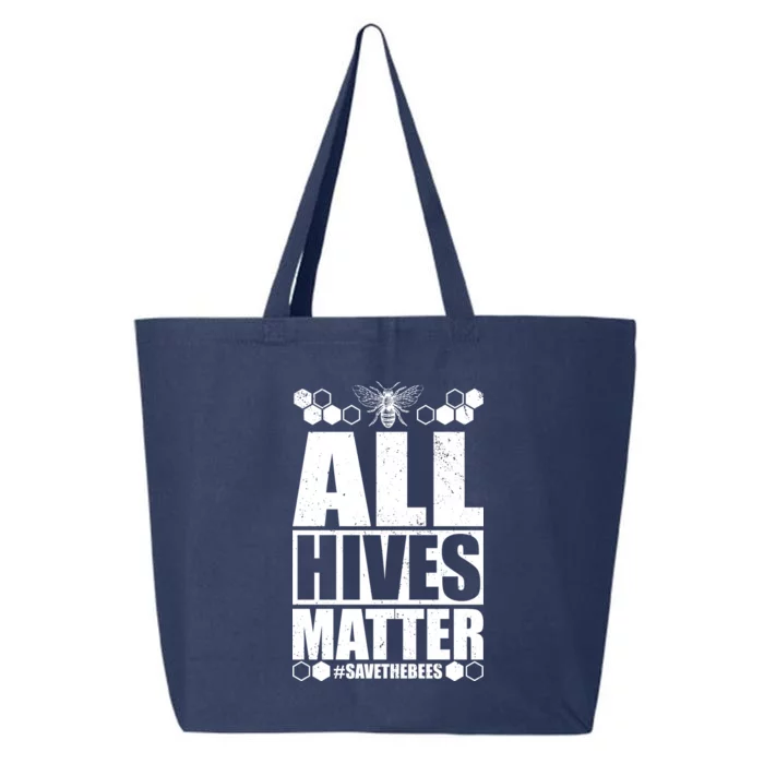 All Hives Matter Save The Bees 25L Jumbo Tote