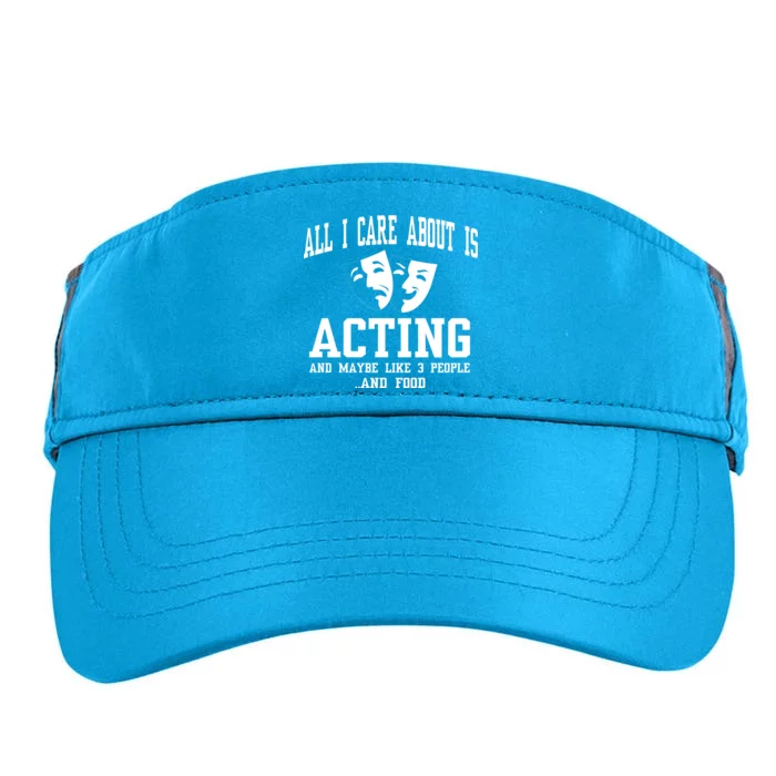 All I Care About Is Acting Adult Drive Performance Visor