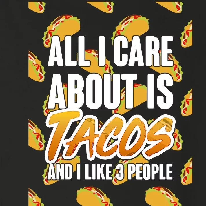 All I Care About Is Tacos Toddler Long Sleeve Shirt