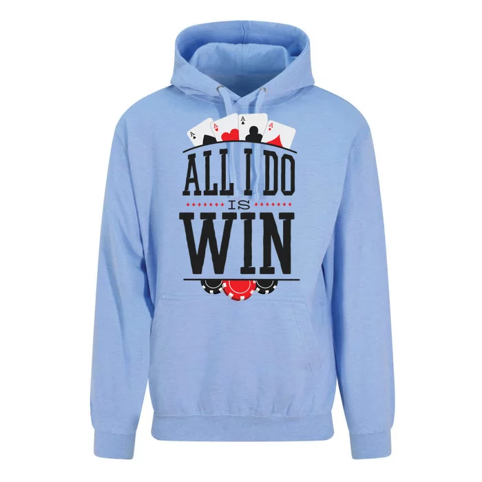 All I Do Is Win Poker Unisex Surf Hoodie