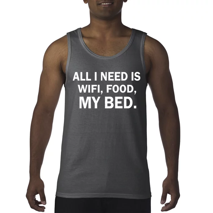 All I Need Is Wifi Food Tank Top