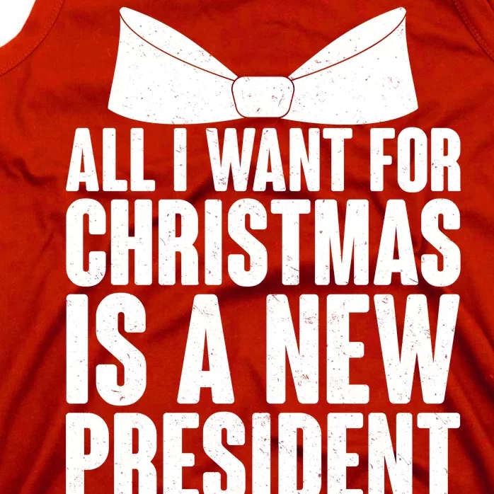 All I Want For Christmas Is A New President Tank Top