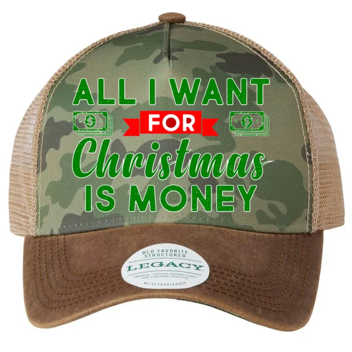 All I Want for Christmas is Money Legacy Tie Dye Trucker Hat