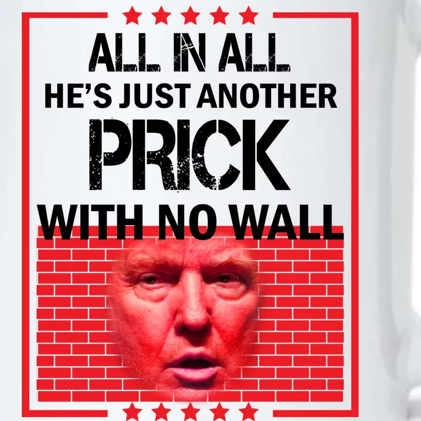 All In All He's Just Another Prick With No Wall Black Color Changing Mug