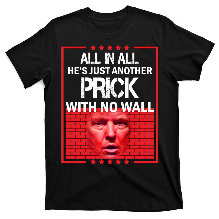 All In All He's Just Another Prick With No Wall T-Shirt