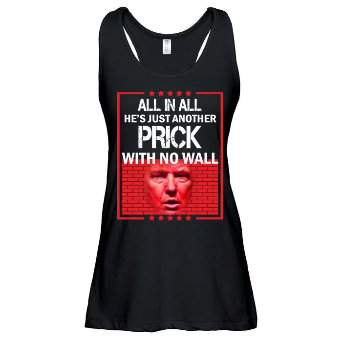 All In All He's Just Another Prick With No Wall Ladies Essential Flowy Tank