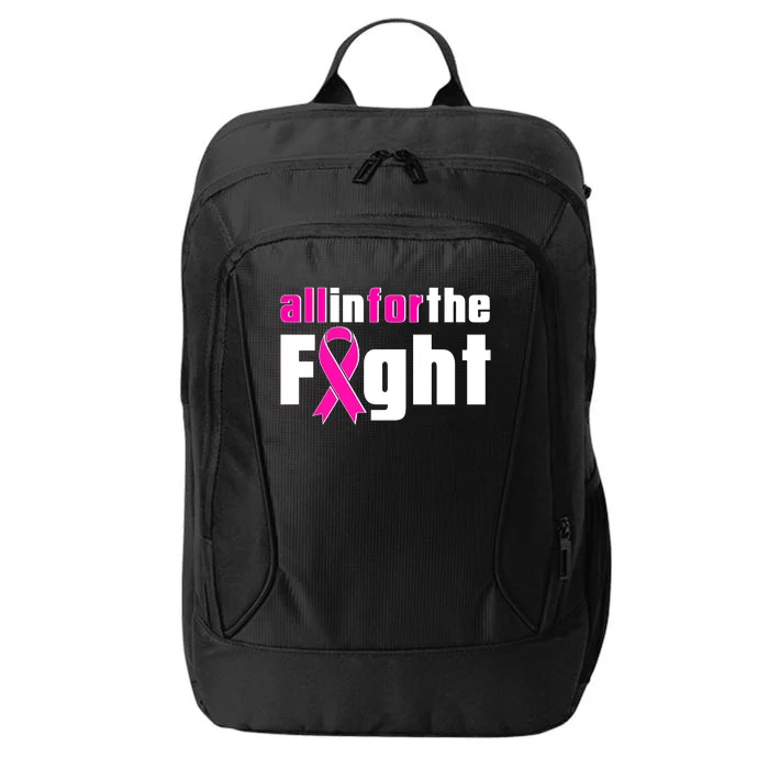 All In For The Fight Breast Cancer Awareness City Backpack