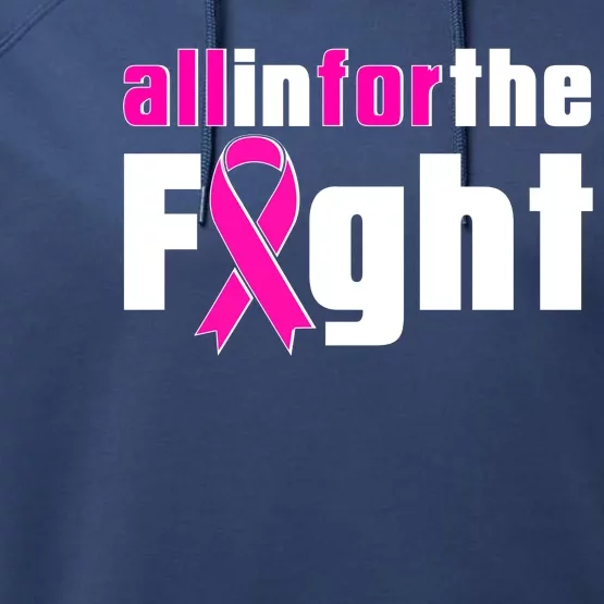 All In For The Fight Breast Cancer Awareness Performance Fleece Hoodie