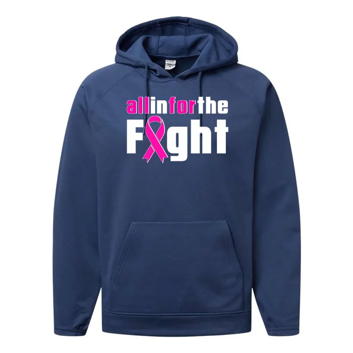 All In For The Fight Breast Cancer Awareness Performance Fleece Hoodie