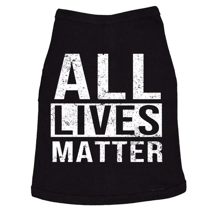 All Lives Matter Doggie Tank