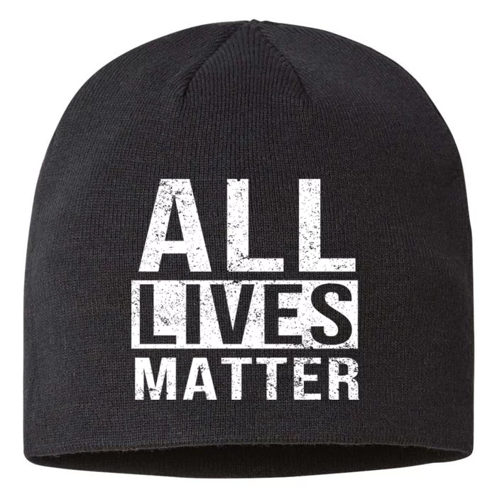 All Lives Matter 8 1/2in Sustainable Knit Beanie