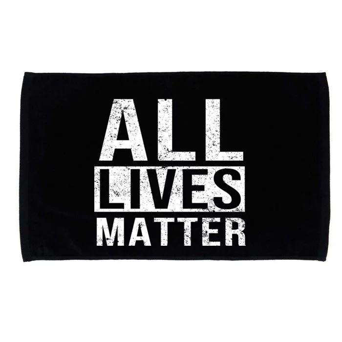 All Lives Matter Microfiber Hand Towel