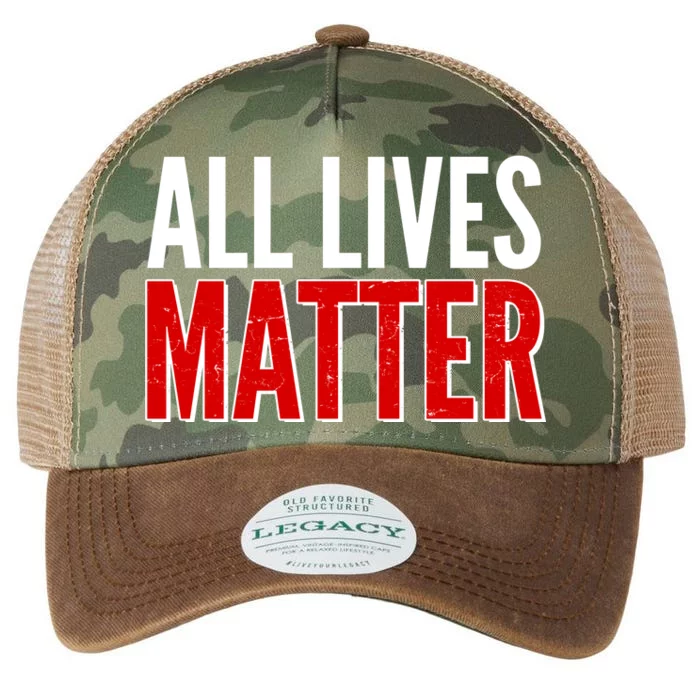 All Lives Matter Protest Legacy Tie Dye Trucker Hat