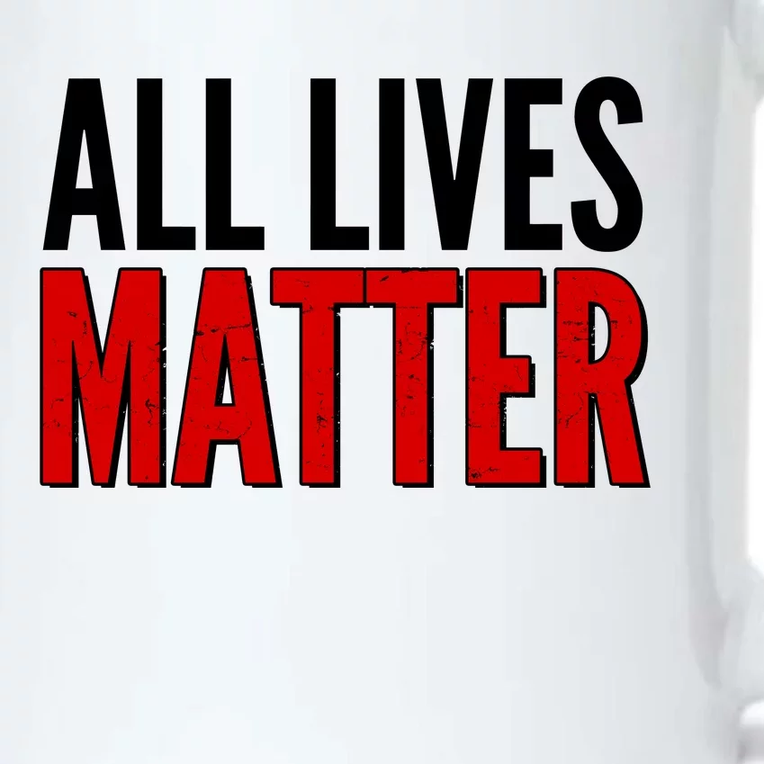 All Lives Matter Protest Black Color Changing Mug