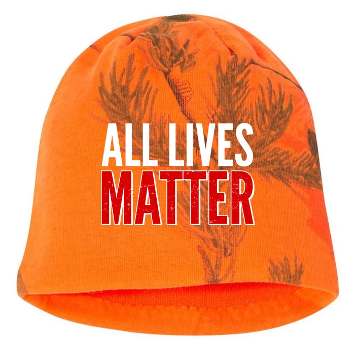 All Lives Matter Protest Kati - Camo Knit Beanie