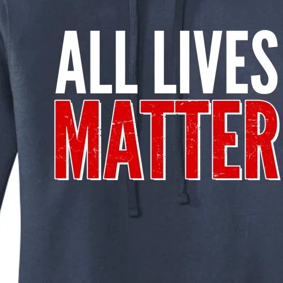 All Lives Matter Protest Women's Pullover Hoodie