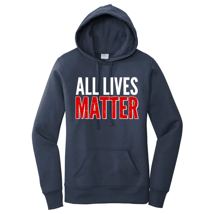 All Lives Matter Protest Women's Pullover Hoodie