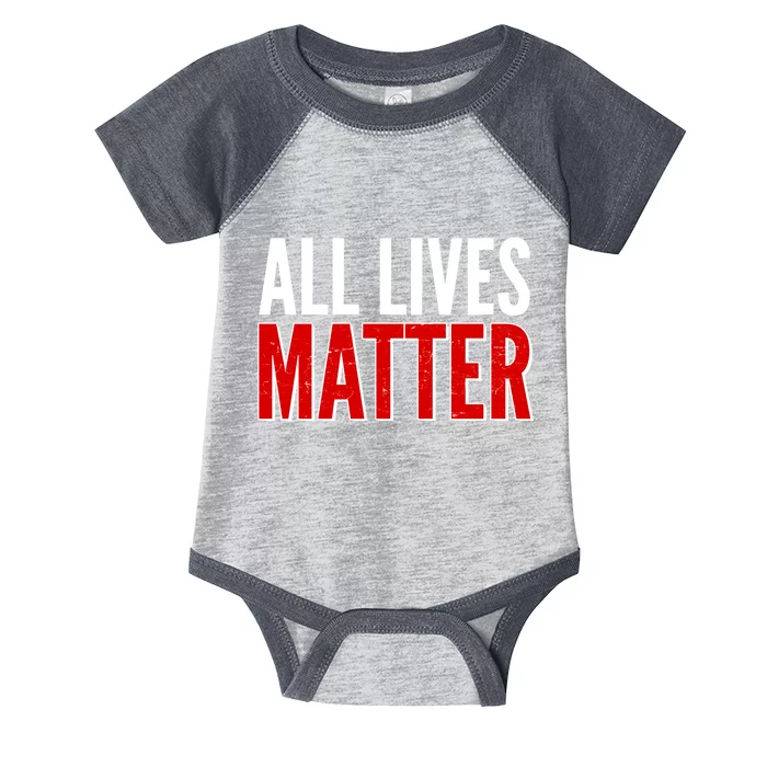 All Lives Matter Protest Infant Baby Jersey Bodysuit