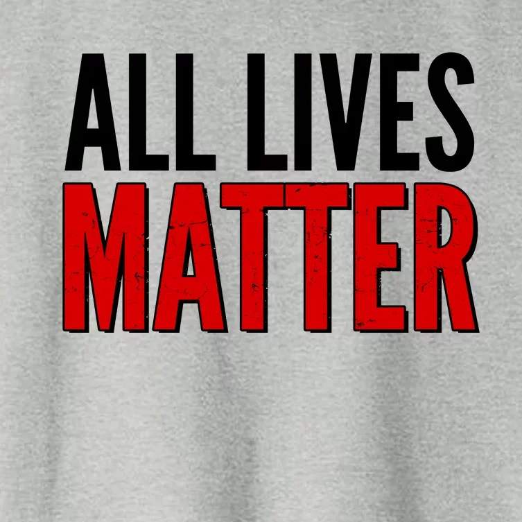 All Lives Matter Protest Women's Crop Top Tee