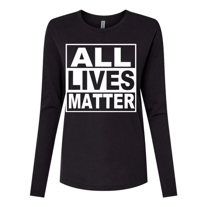 All Lives Matter Support Everyone Womens Cotton Relaxed Long Sleeve T-Shirt